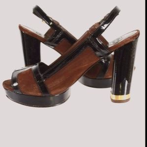 Tory Burch Suede Slingbacks